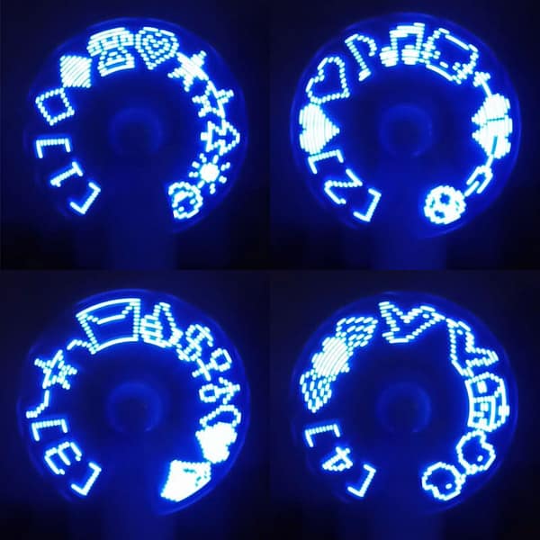 2 (1) พัดลม LED พัดลมเชียร์ คอนเสิร์ต สั่งทำตามแบบ