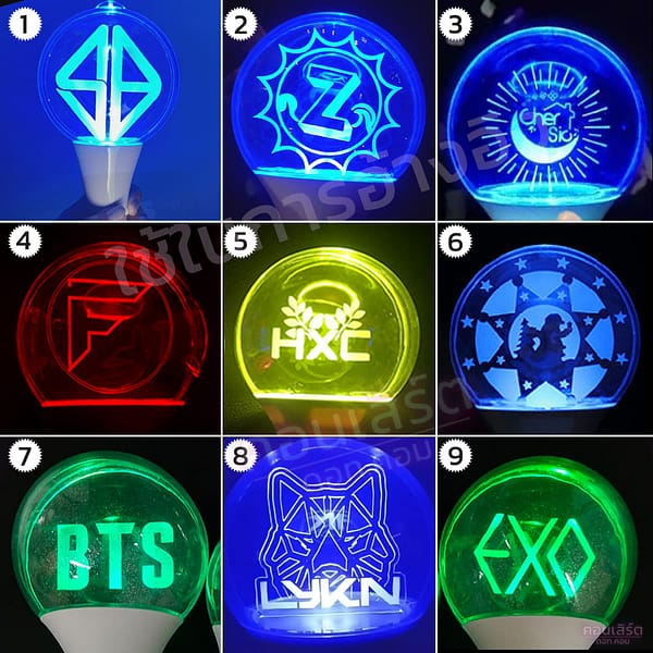 3 แท่งไฟเชียร์คอนเสิร์ต