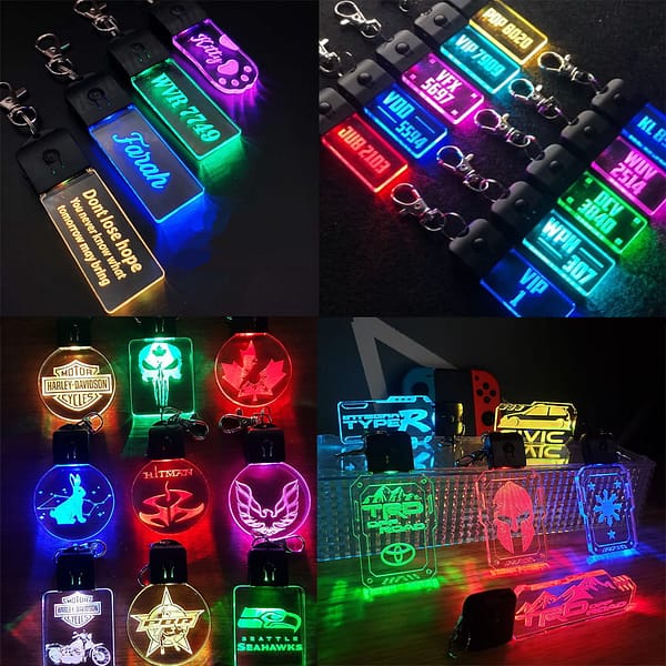 6 พวงกุญแจ อะคริลิค สั่งทำ