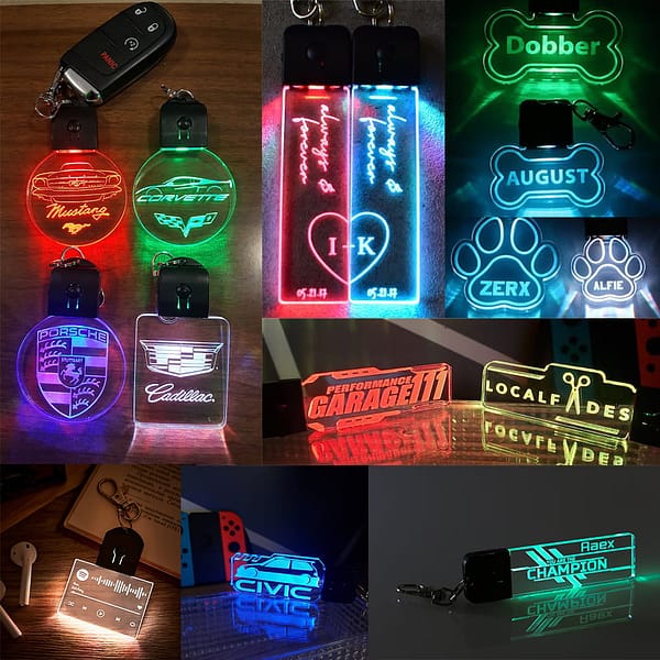 7 พวงกุญแจ อะคริลิค สั่งทำ