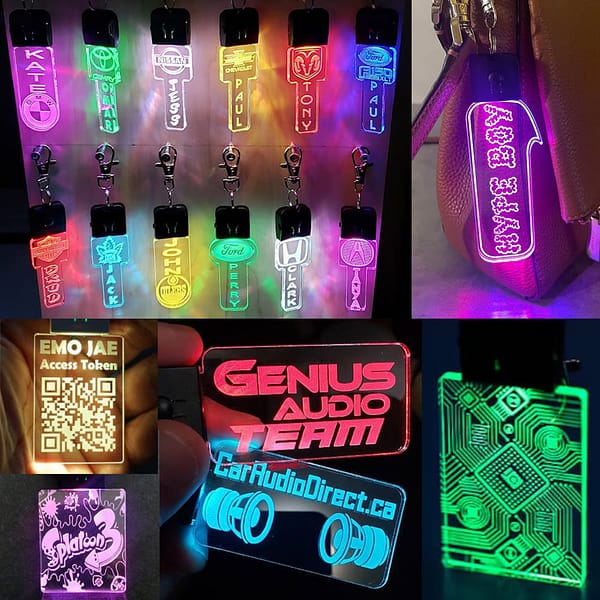 8 พวงกุญแจ อะคริลิค สั่งทำ